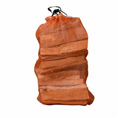Kiln Dried Birch Firewood log Nets in 40L Mesh Bags - Easy Grab Net