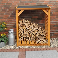 Log Store - Solid Timber 