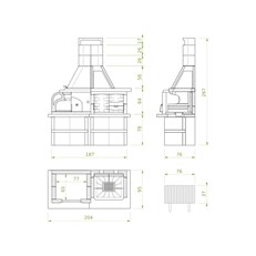 Gargano 3 - Dimensions 