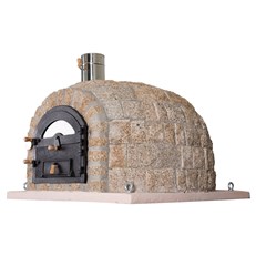Horacio Wood Fired Outdoor Oven Granite – Side View