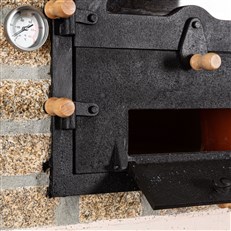 Horacio Wood Fired Oven  - Cast Iron ash hatch