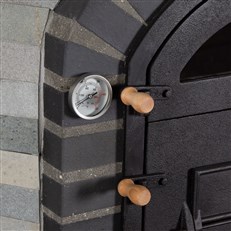 Horacio Wood Fired Pizza  Oven - Cast Iron Door