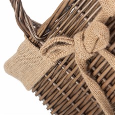  Log Basket - Removable Hessian Lining