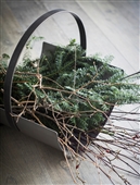 Round Log Carrier Steel- foraging