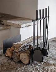 Stanton Tool Set - Brush, Shovel, Tongs, and Poker