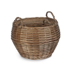 Set of 2 Antique WashBaskets - Side View 