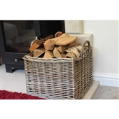 Callow Wicker Log Basket Medium Square 