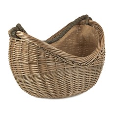 Antique Wash Rope-Handled Basket