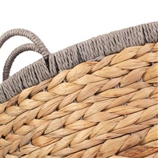Grey Rope Border - Stylish and Versatile Storage Solution