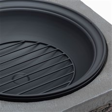 Stone Fire Pit - Fuel Grate